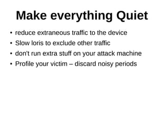 Defcon 22-paul-mcmillan-attacking-the-iot-using-timing-attac