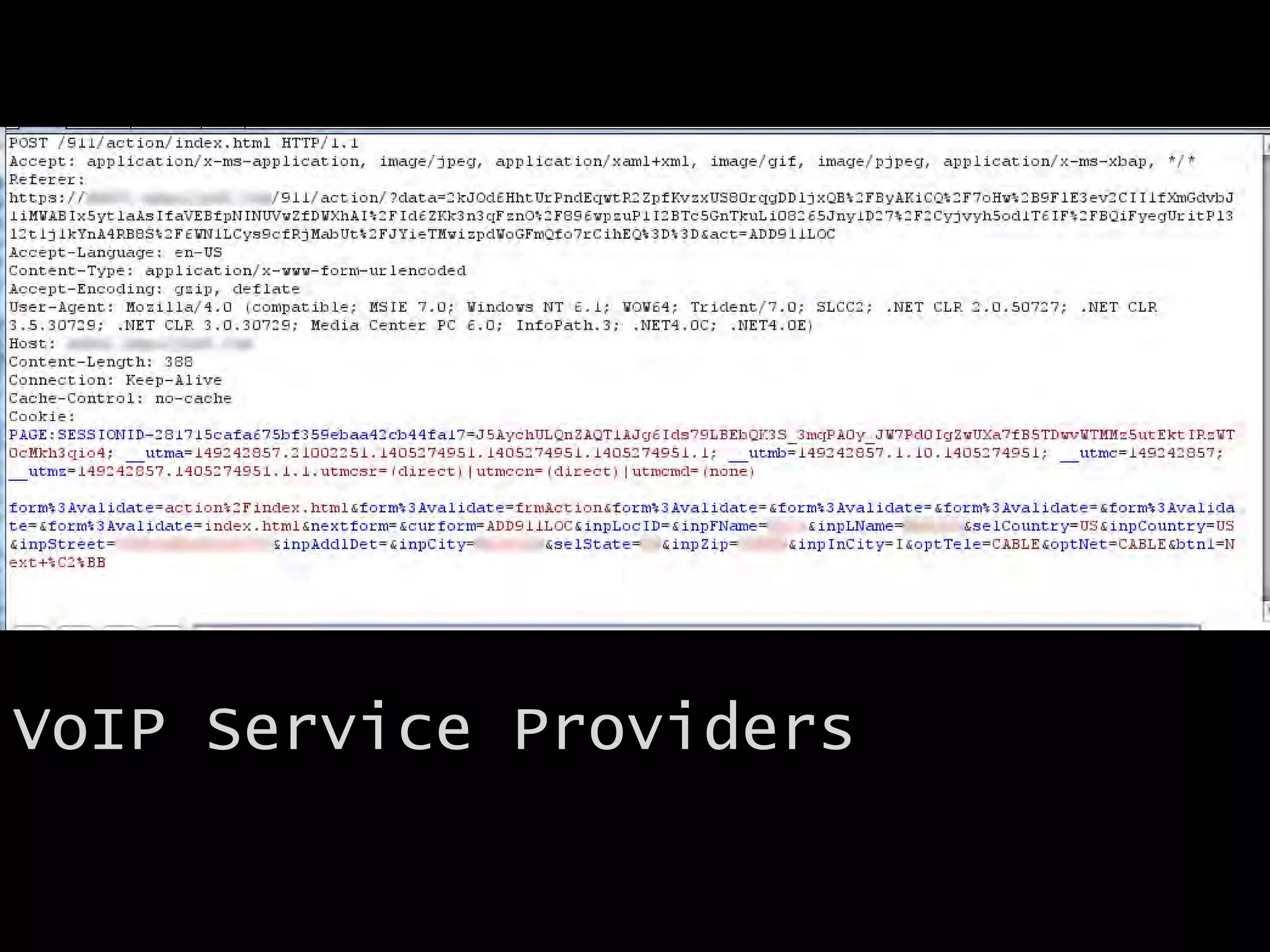 VoIP Service Providers
 