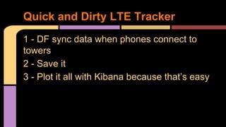 DEFCON 23 - ian kline - LTE recon and tracking with rtlsdr | PDF