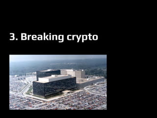 3. Breaking crypto
 