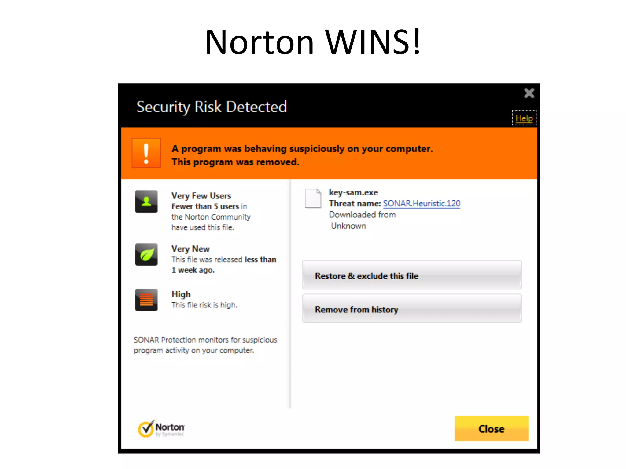 Norton$WINS!$
 