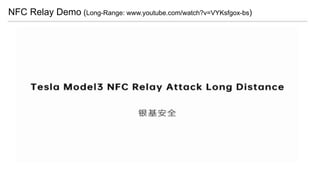 NFC Relay Demo (Long-Range: www.youtube.com/watch?v=VYKsfgox-bs)
 