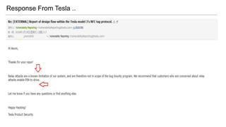 Response From Tesla ..
 