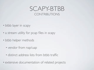 DefCon 2012 - Bluetooth Monitoring With SCAPY | PPT