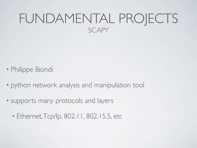 DefCon 2012 - Bluetooth Monitoring With SCAPY | PPT