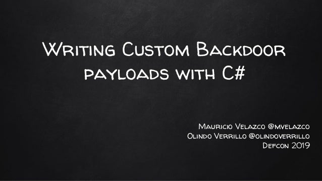 writing custom shellcode