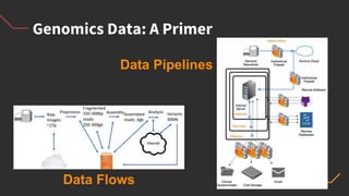 Genomics Data: A Primer
Data Flows
Data Pipelines
 