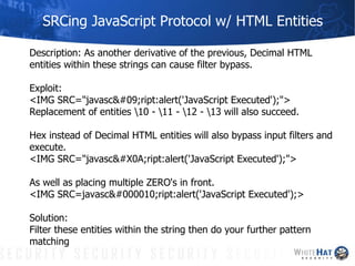 Exbolt String Web Application Security -
