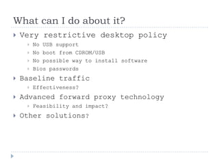 Defeating The Network Security Infrastructure  V1.0