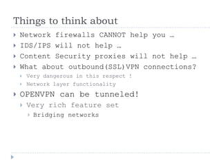 Defeating The Network Security Infrastructure  V1.0