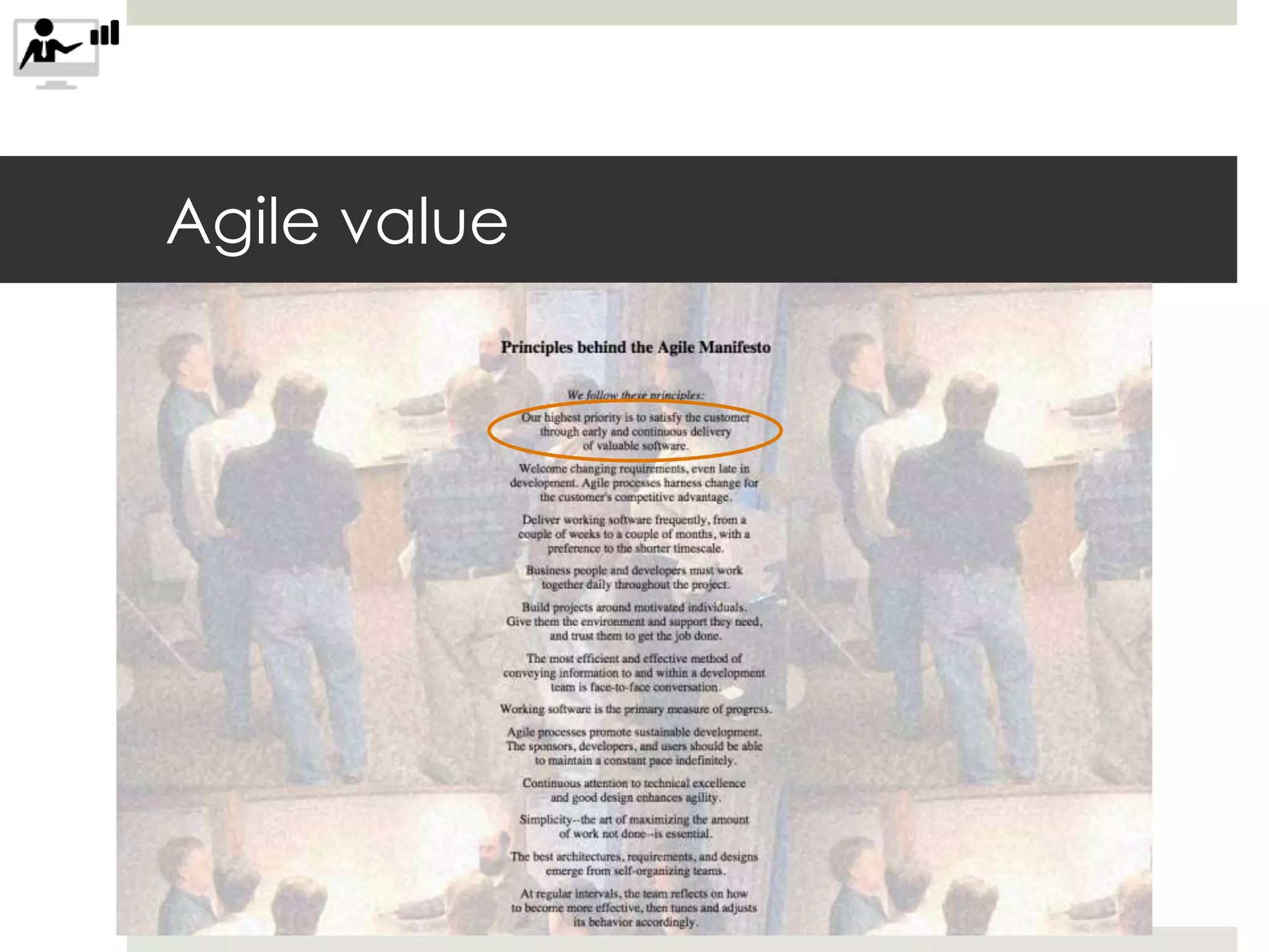 Agile value
 