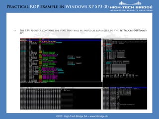 Defeating Data Execution Prevention and ASLR in Windows | PDF