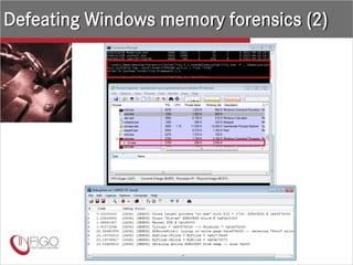 Defeating Windows memory forensics | PDF