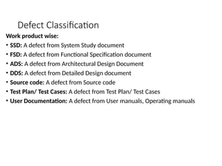 As9136 Defect Code Software Testing defect management PPT slides | PPTX