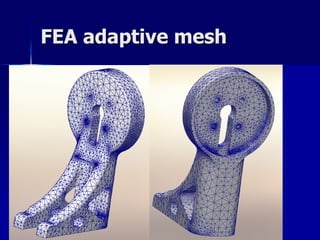 FEA adaptive mesh
 