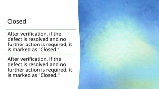 DEFECT LIFE Cycle education pptx presentation.pptx