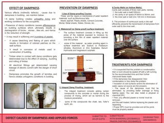 Defects in buildings | PDF