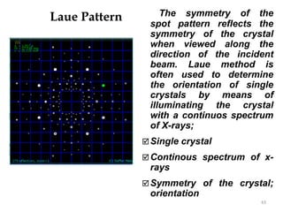 Defects and x ray diffraction | PPT