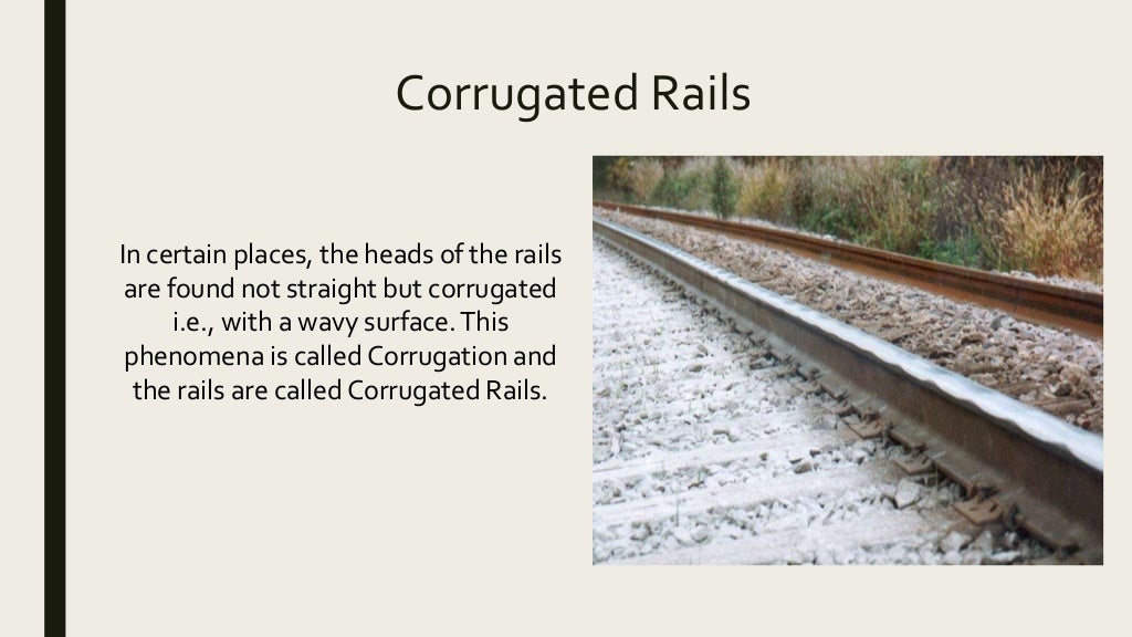 Defects in rails. Railway Engineering