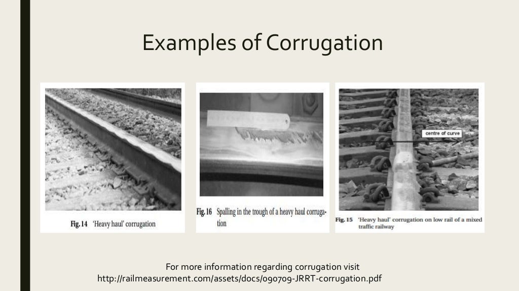 Defects in rails. Railway Engineering