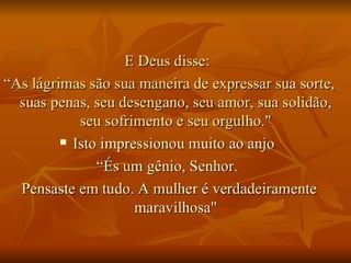 Defeito incorrigivel na mulher