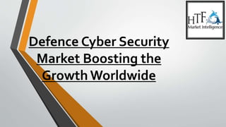 Defence Cyber Security
Market Boosting the
Growth Worldwide
 
