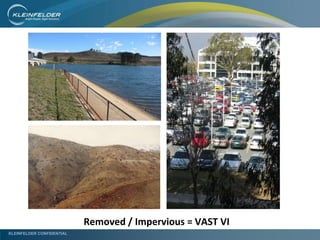 KLEINFELDER CONFIDENTIAL
Removed / Impervious = VAST VI
 