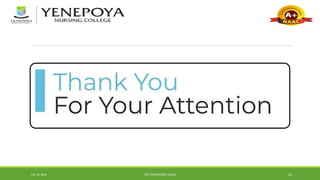 Oct 16, 2024 MR. MOHAMMED SAHAD 23
 