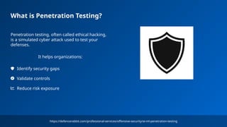 AI Penetration Testing Essentials: A Cybersecurity Guide for 2025 | PPTX