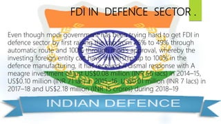 DEFENCE SECTOR BUDGET ANALYSIS | PPTX