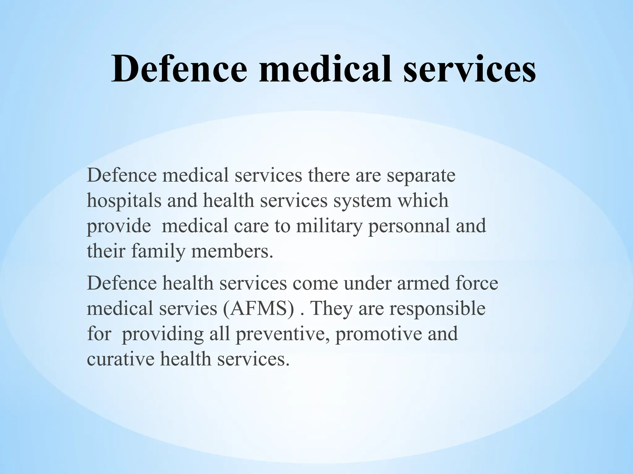 DEFENCE SERVICES bsc nursing 4 th year .pptx