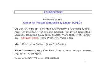 Spacetime Meshing for Discontinuous Galerkin Methods