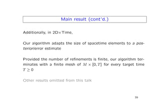 Spacetime Meshing for Discontinuous Galerkin Methods