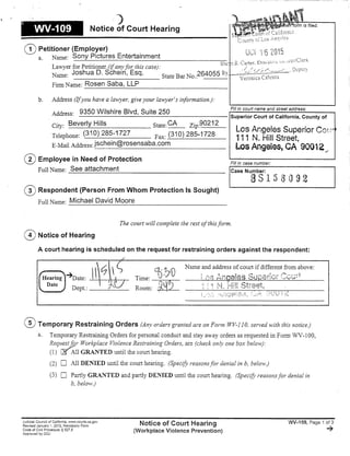 Defendants copy of second tro