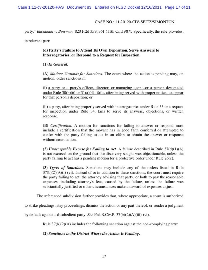 Defendants motion for summary judgment, incorporated memorandum of la…