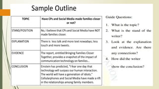 DEFEND A STAND ON AN ISSUE.. EAPP, ENGLISH FOR ACADEMIC PURPOSES | PPTX