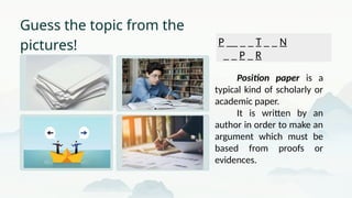 ENGLISH>Defending a Stand on an Issue.pptx
