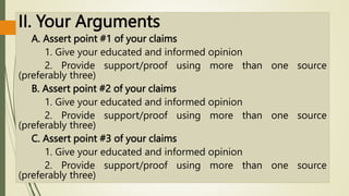 Defending a Stand on an Issue by Presenting.pptx