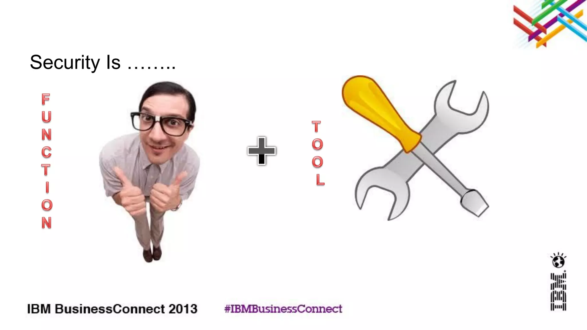 Security Is ……..
 