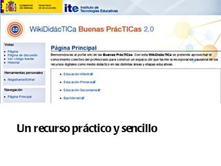 Un recurso práctico y sencillo
 