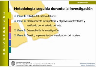 Defensa de tesis de Fernando Checa García