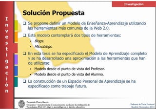 Defensa de tesis de Fernando Checa García