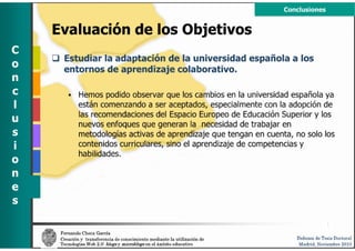 Defensa de tesis de Fernando Checa García