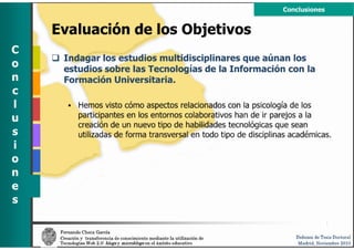 Defensa de tesis de Fernando Checa García