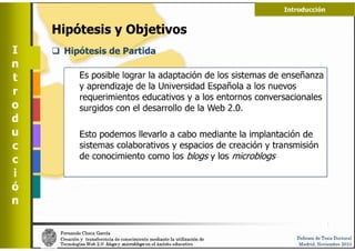 Defensa de tesis de Fernando Checa García