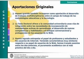 Defensa de tesis de Fernando Checa García