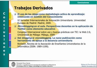 Defensa de tesis de Fernando Checa García