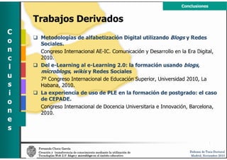 Defensa de tesis de Fernando Checa García