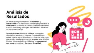 Estrategias para la Gestión de la Calidad Educativa en Instituciones | PPTX