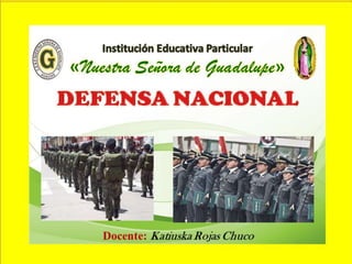 Docente: Katiuska Rojas Chuco